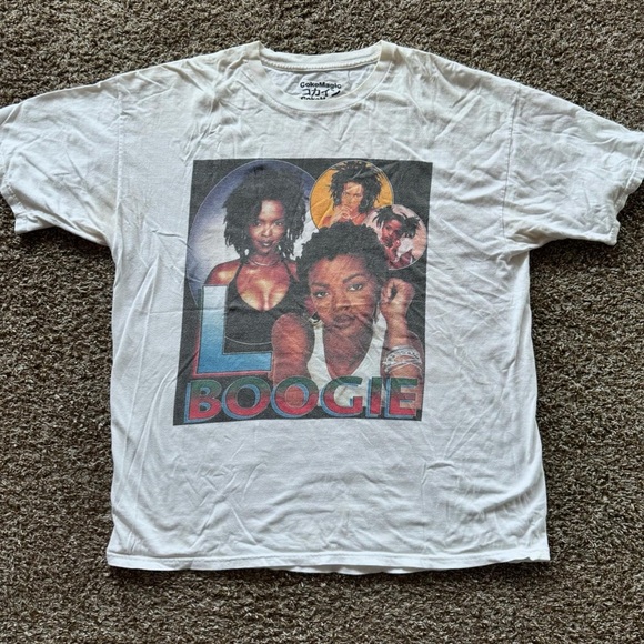Lauren Hill “L Boogie” rap style t-shirt from Coke Magic shop size XL - Picture 1 of 4